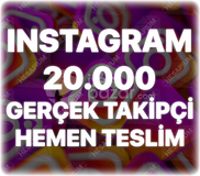 ÇALIŞAN - Instagram 20.000 Takipçi