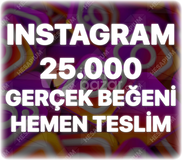 ÇALIŞAN - Instagram 25.000 Beğeni