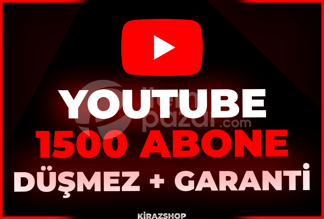 ⭐[ÇALIŞAN SERVİS] YOUTUBE 1500 ABONE⭐