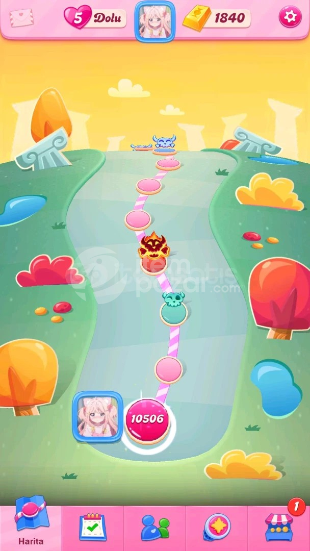 Candy Crush Saga | 10506 Level Hesap | Resimli