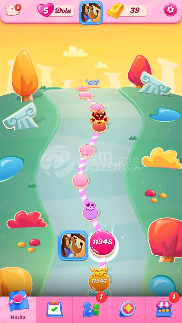 Candy Crush Saga | 11948 Level Hesap | Resimli