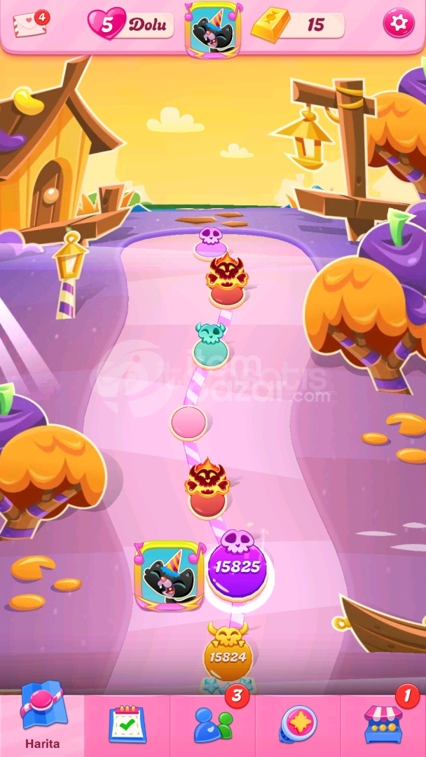 Candy Crush Saga | 15825 Level Hesap | Resimli