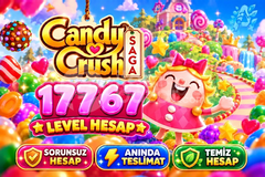 Candy Crush Saga | 17767 Level Hesap | Resimli