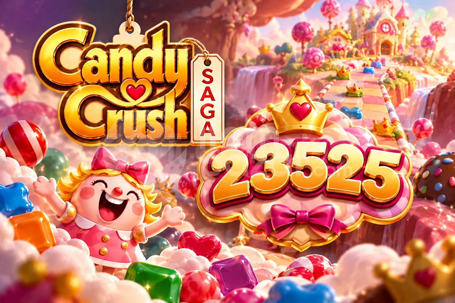 Candy Crush Saga | SON Level Hesap | 23525