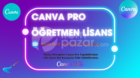CANVA ÖĞRETMEN SINIRSIZ + MAİLİNİZE 