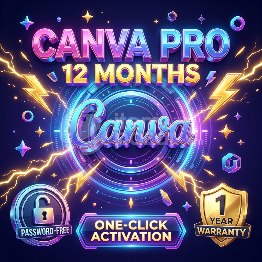 Canva PRO (12 Ay / 1 Yıl) • Tek Tıkla