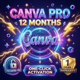 Canva PRO (12 Ay / 1 Yıl) • Tek Tıkla