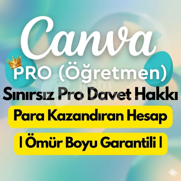 Canva Pro Öğretmen Sınırsız | Kendi Hesabına