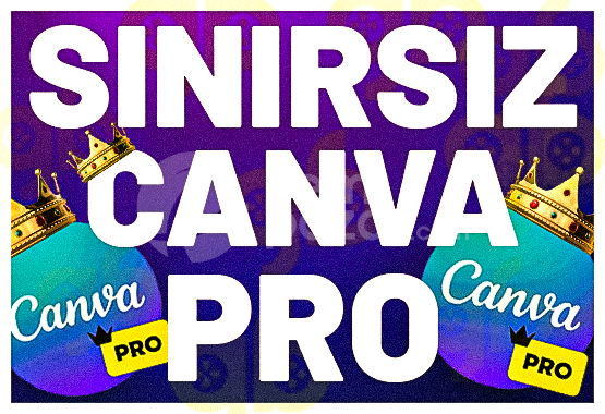Canva Pro Sınırsız + Kendi Hesabınıza