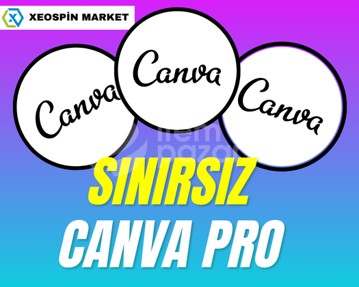 CANVA PRO + |SINIRSIZ|+ KENDİ HESABINIZA