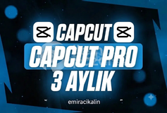 ⭐Capcut Pro 1 AYLIK + GARANTİ [PC + Mobil]⭐