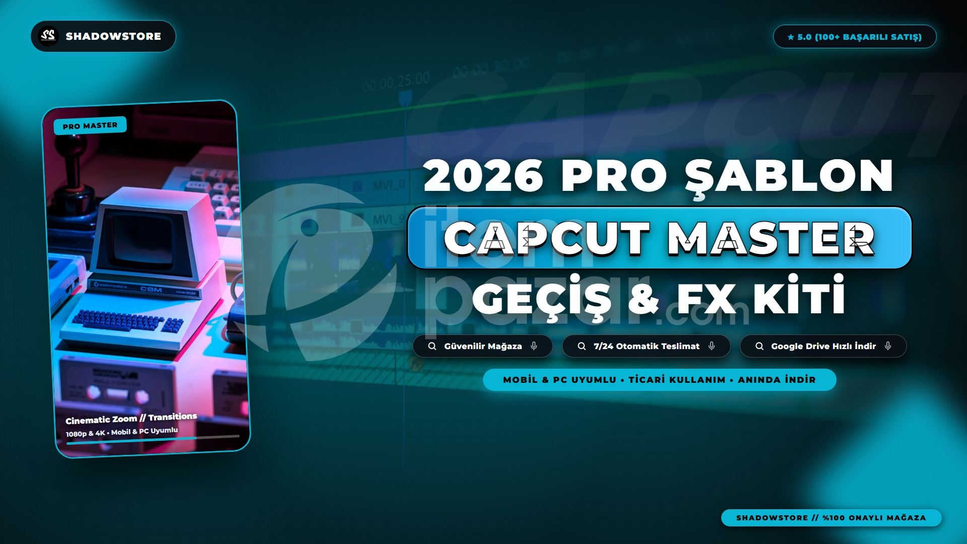 CapCut Pro Sablon ve Gecis Kiti