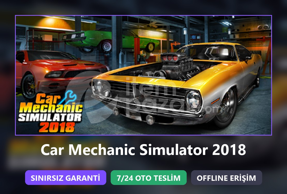 ⭐ Car Mechanic Simulator 2018 + Garanti ⭐