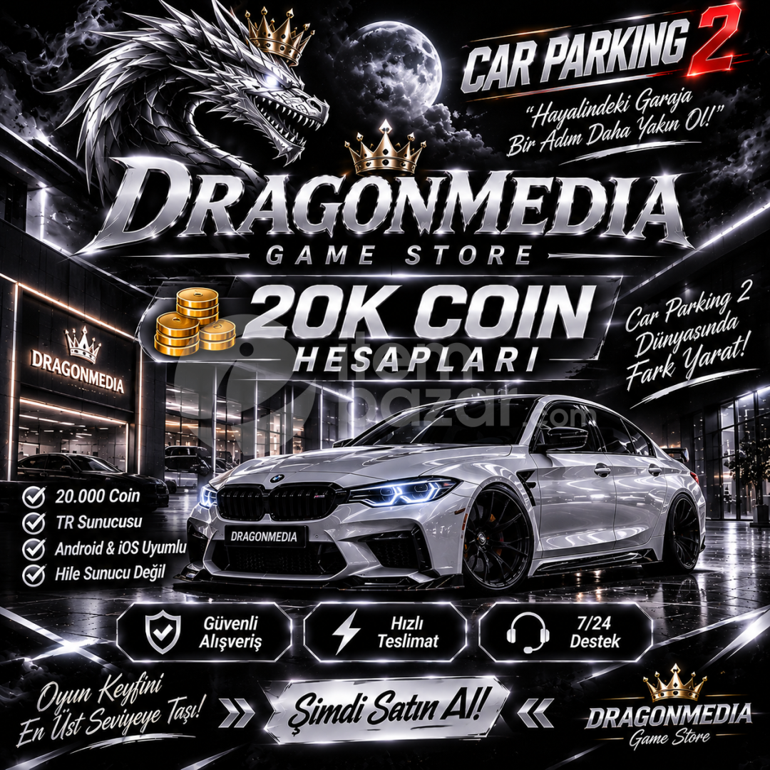 Car Parking 2 20K Coin Hesabı | dragonmedia