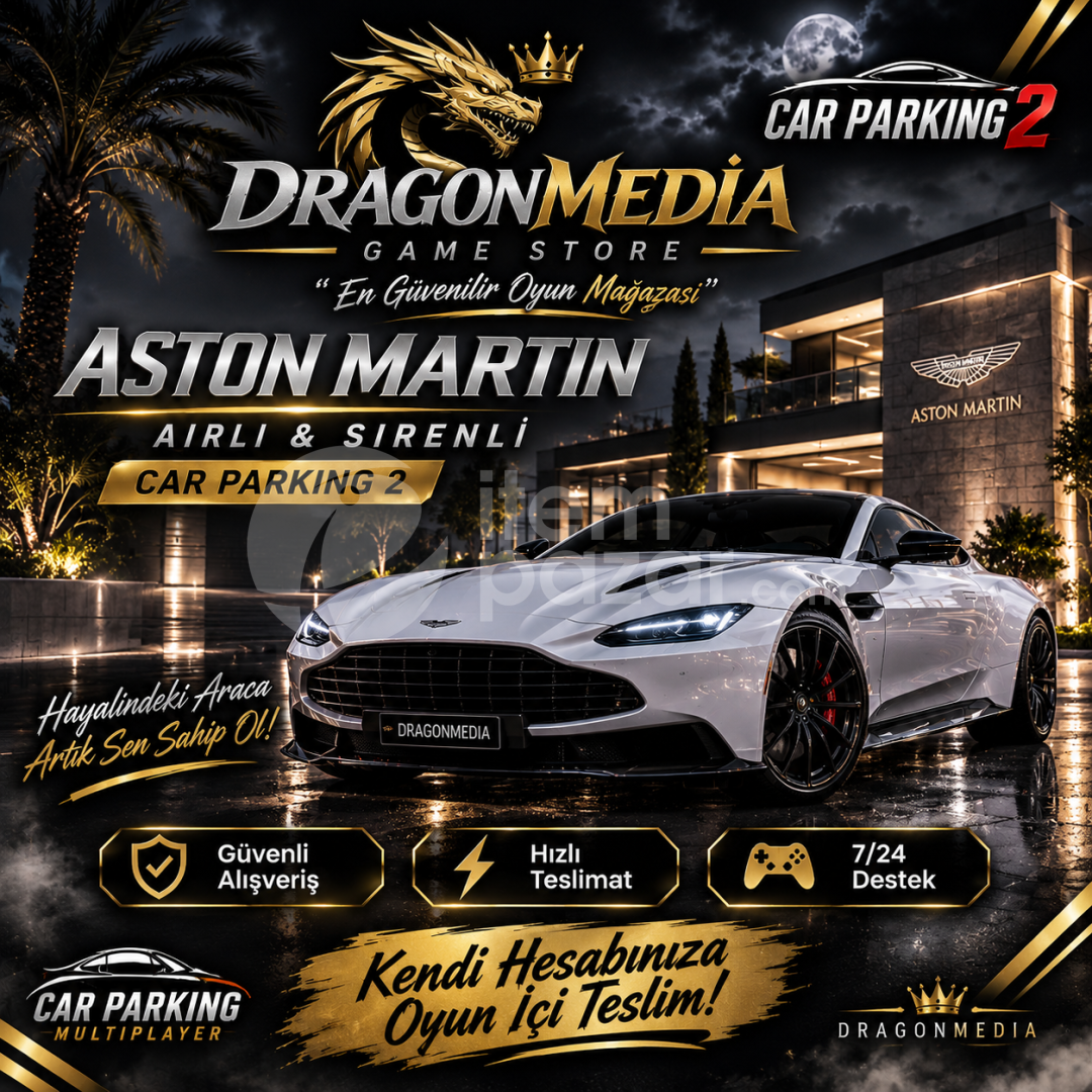  Car Parking 2 Aston Martin Oyun İçi teslim 