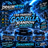 Car Parking 2 GODZILLA RANDOM Hesaplar?