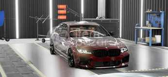  CAR PARKİNG 2 HD LOGOLU COİNLİ BMW M5 