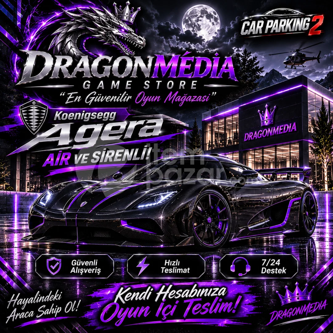 Car Parking 2 Koenigsegg Agera Airli Sirenli