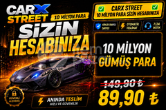 CARX STREET 10 MİLYON PARA SİZİN HESABINIZA