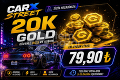 CARX STREET 20K GOLD SİZİN HESABINIZA