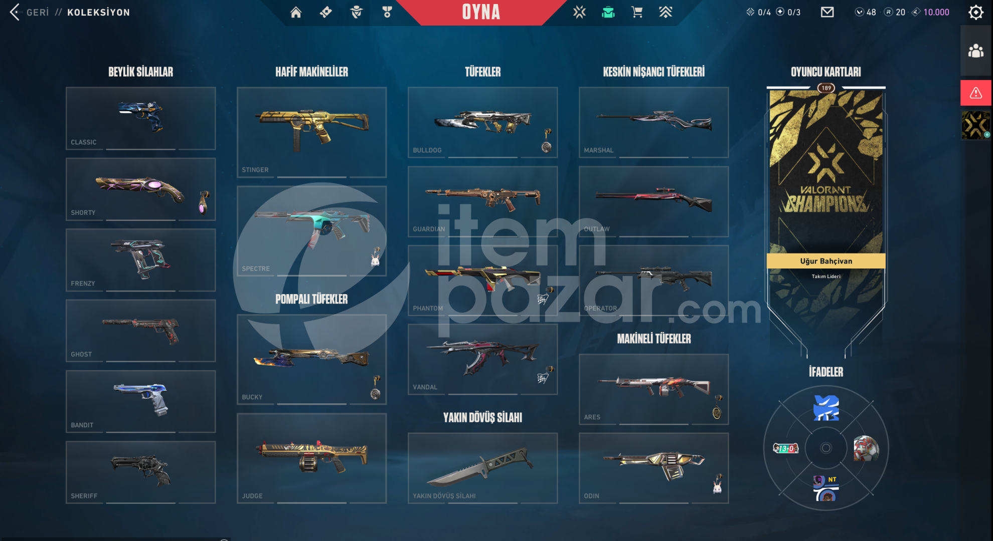 Champions 2022 bundle'lı elmas 2 hesap