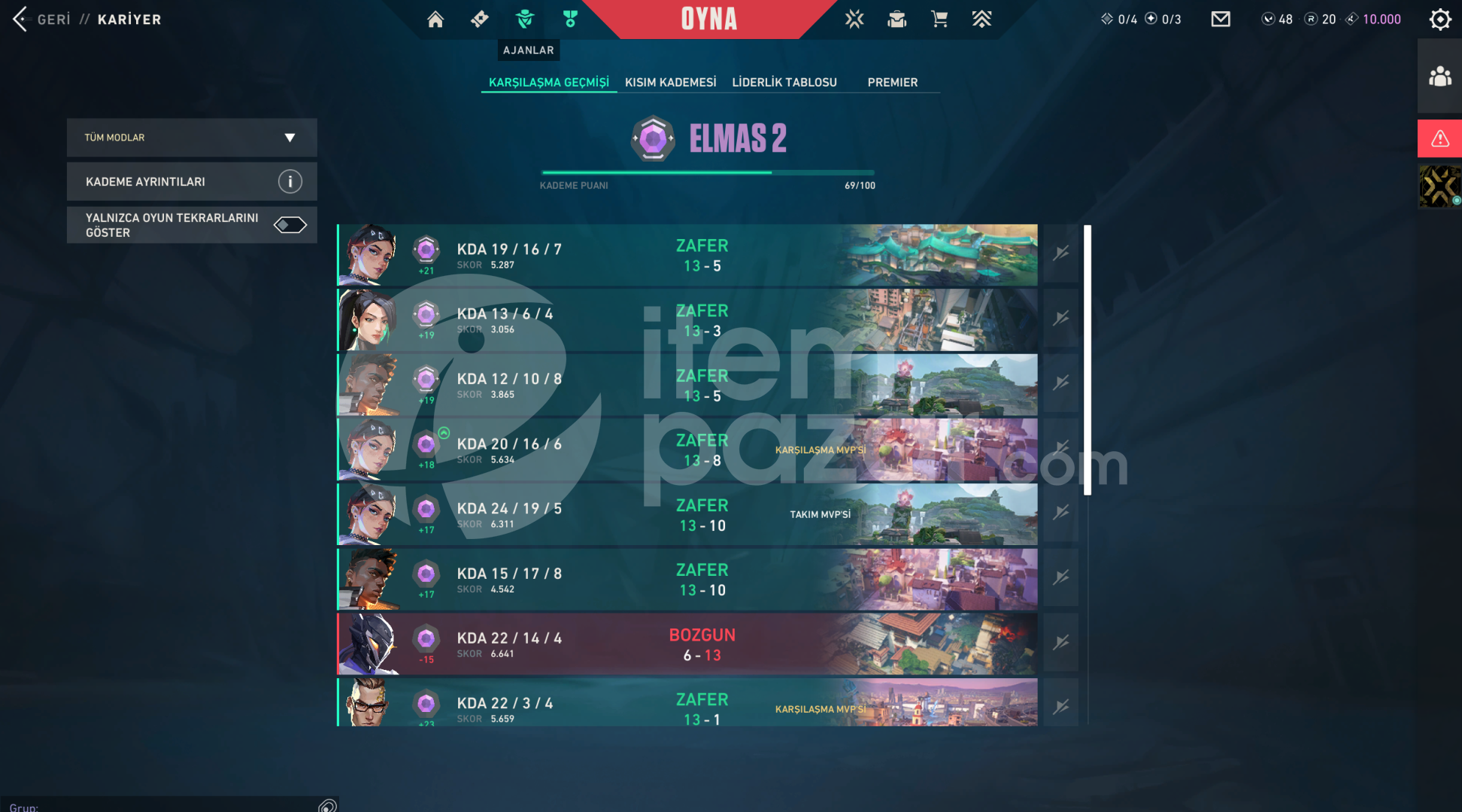Champions 2022 bundle'lı elmas 2 hesap