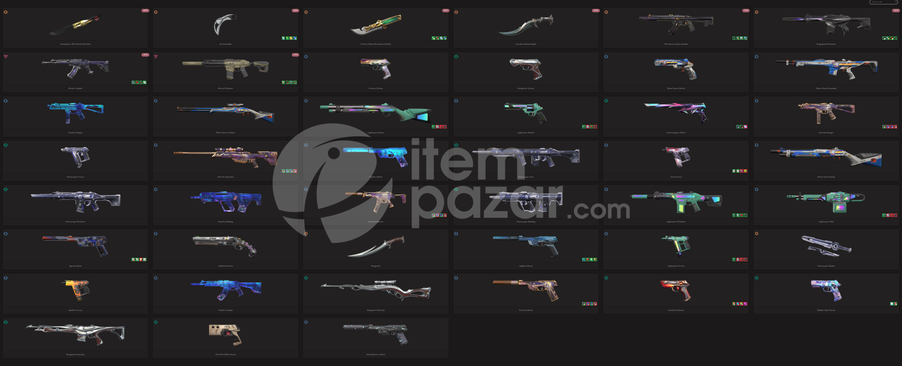 Champions 2022 Kelebek Bıçak 820 RP 45Skin Kaos