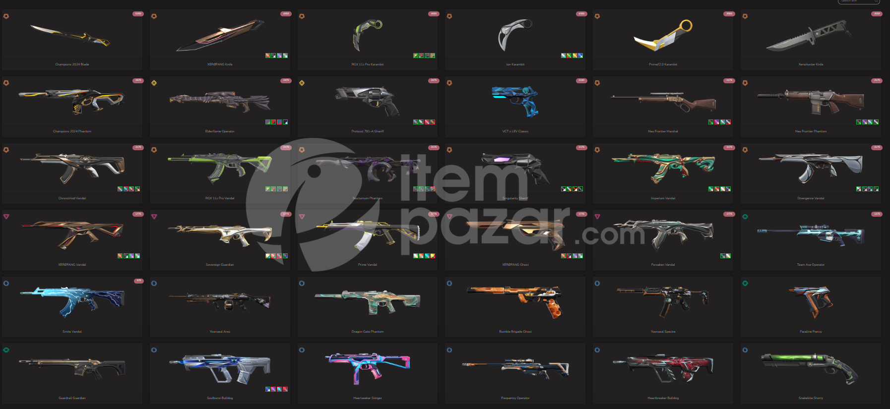 Champions 2024 Kılıc RGX İyon Karambit Uzaylı