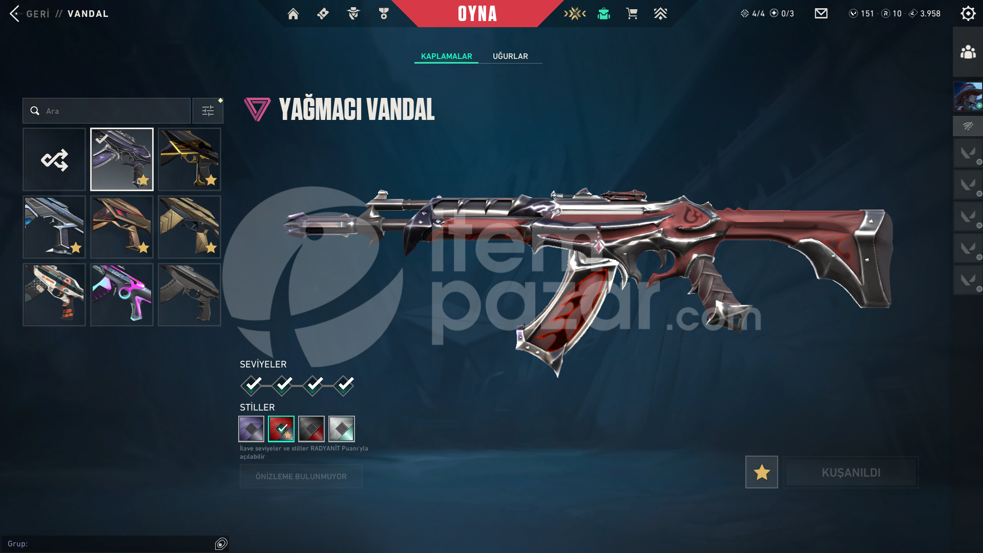 Championslu Yüksek MMR'lı hesap