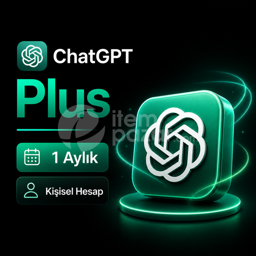 ChatGPT Plus - 1 Aylık - Kişisel