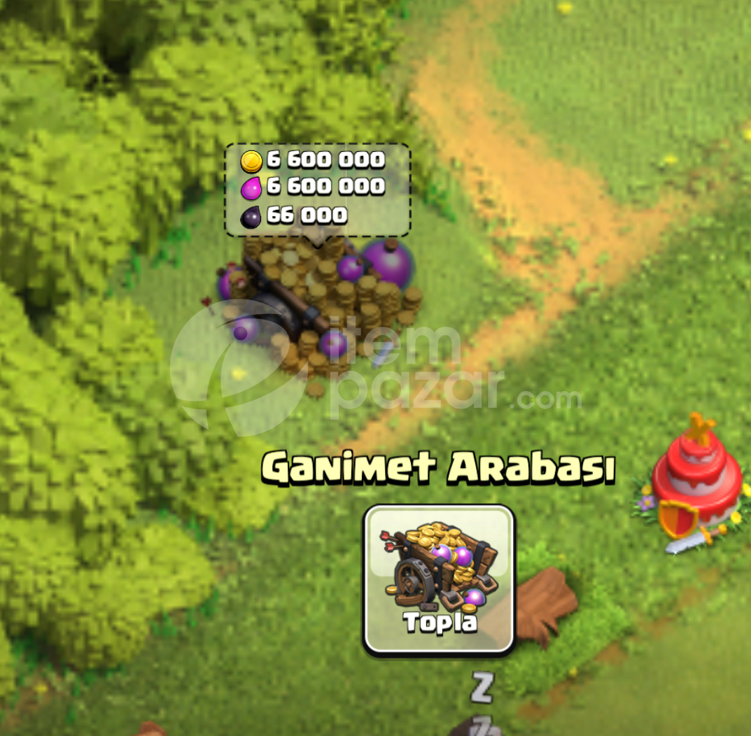 Clash Of Clans Belediye Binası 8 [Full Hesap]