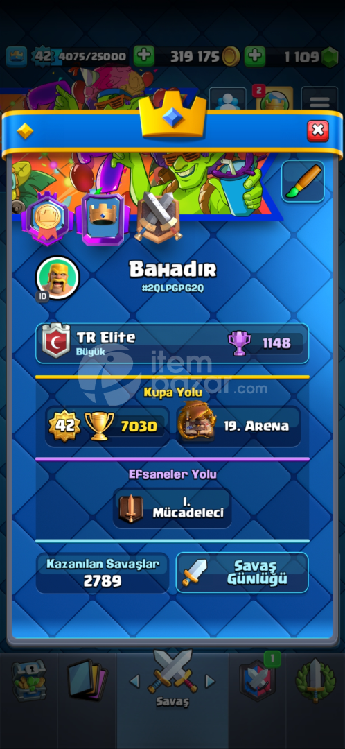 Clash Royale Full Kart 12 Max