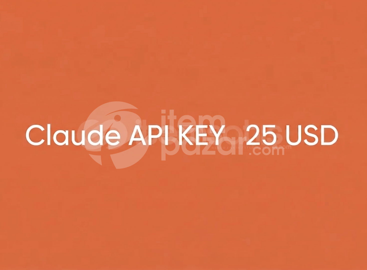 Claude API KEY 25 USD