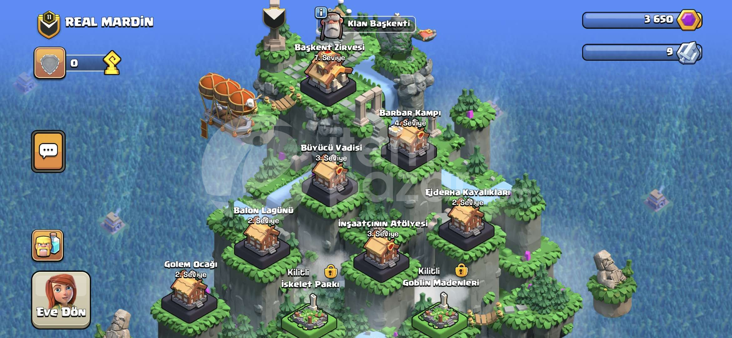  COC 11 LEVEL TERTEMIZ KLAN ⭐HIZLI TESLİM⭐
