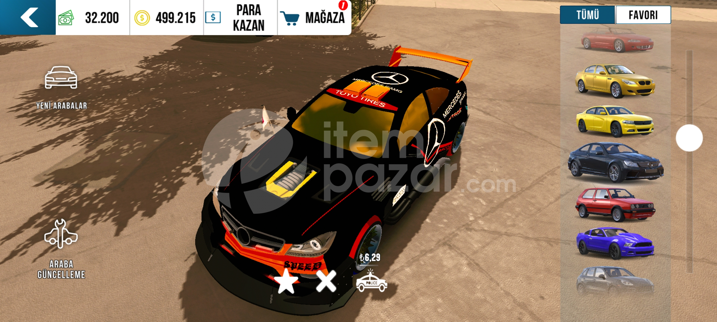 Çok iyi car parking hesap