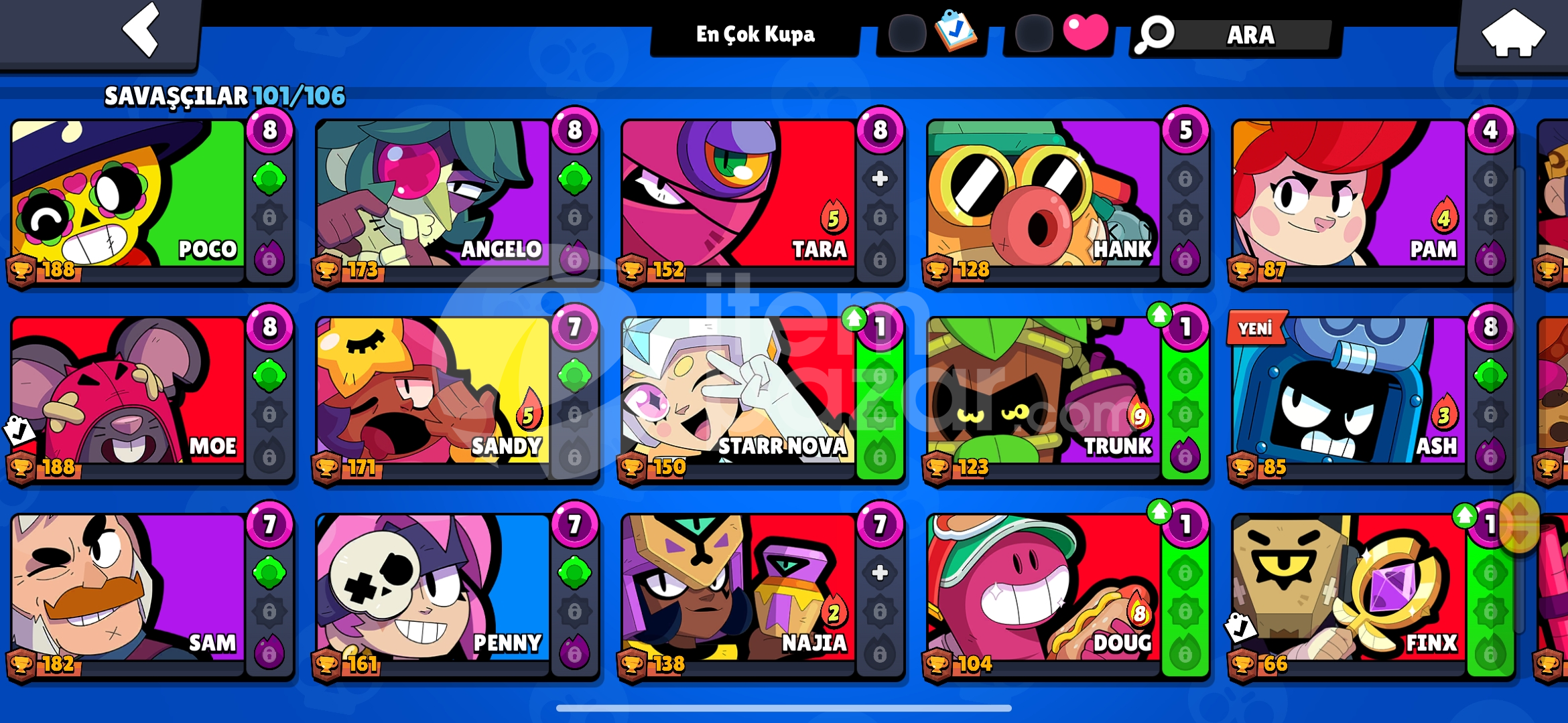 Çok Uygun Brawl Stars Hesabı 