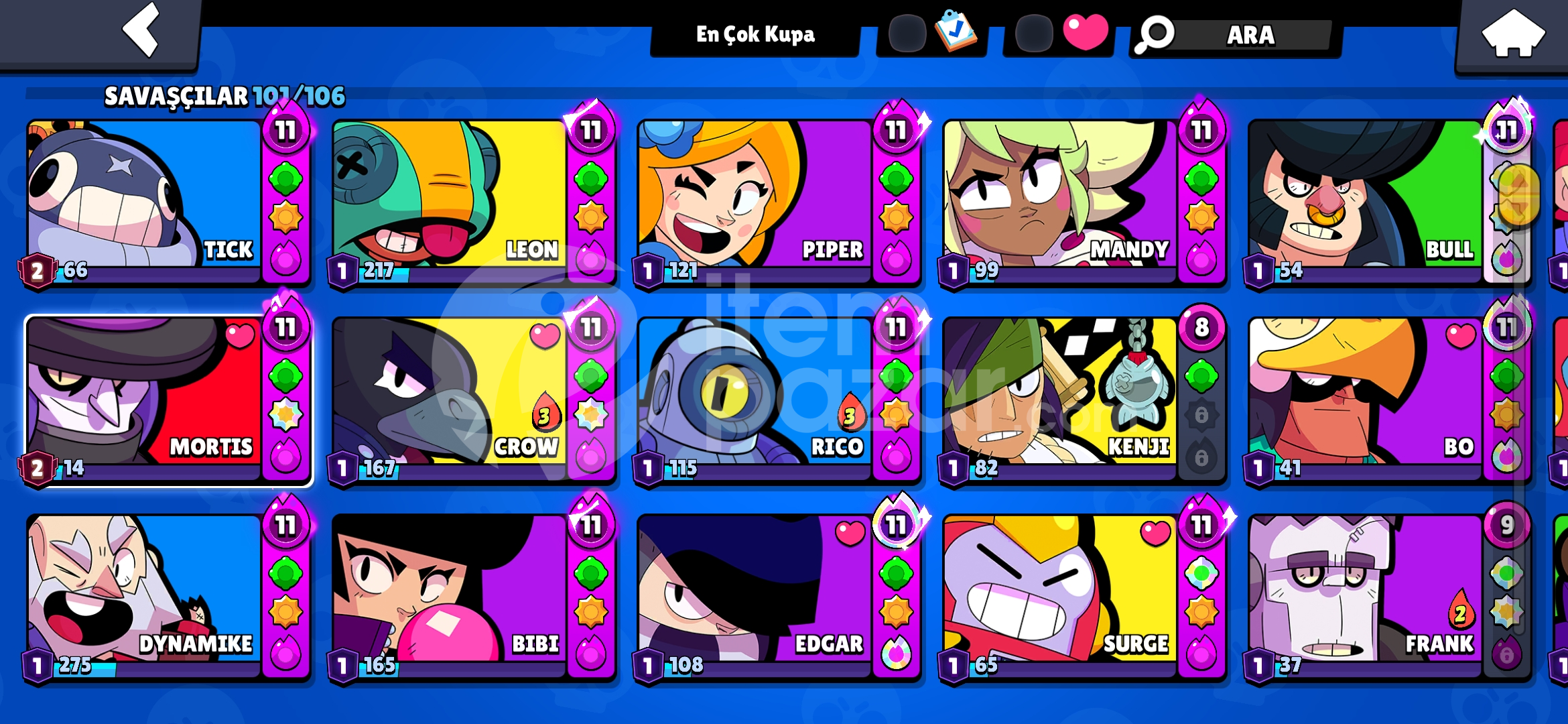 Çok Uygun Brawl Stars Hesabı 