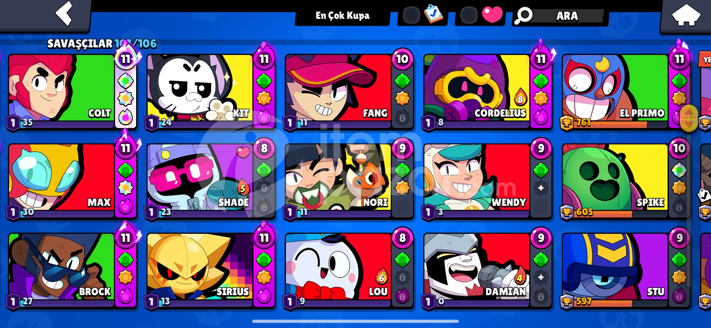 Çok Uygun Brawl Stars Hesabı 