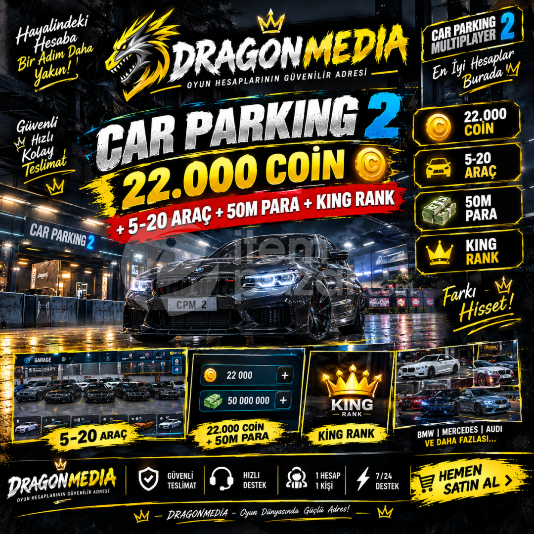  CPM 2 5-20 ARAÇ+KİNG RANK+23.000 COİN