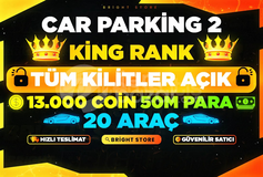  CPM 2 50M PARA+KİNG RANK+12550 COİN 