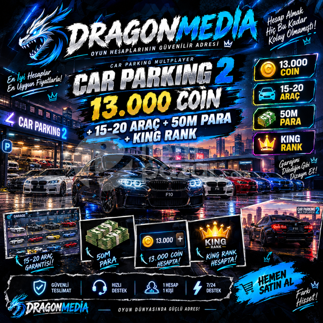  CPM 2 KİNG RANK+13.000 COİN+45-50M MONEY