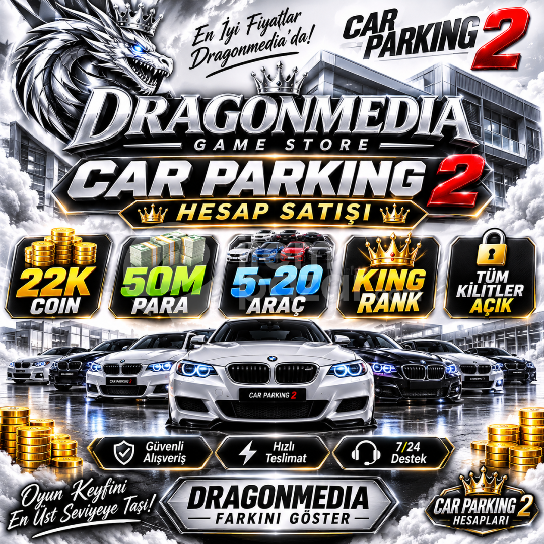 CPM2 | 22K Coin + 50M P + 5-20 Araç + KİNG RANK