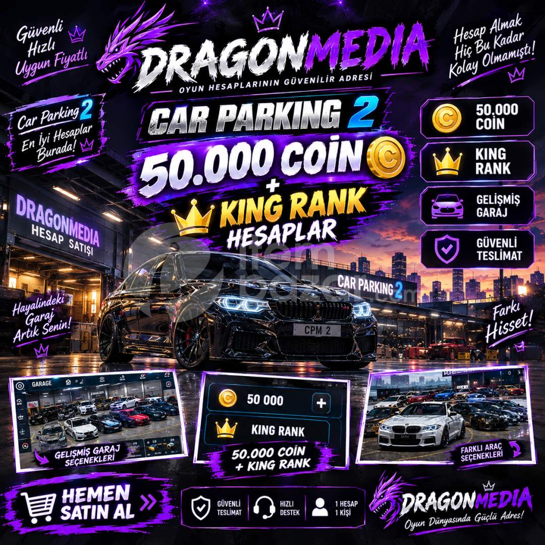 CPM2 King Rank Açık 50K Coinlik Hesaplar