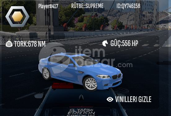 CPM2 Krom Jantlı AİRLİ +SİRENLİ BMW F10