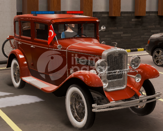 CPM2 Krom Jantlı AİRLİ +SİRENLİ KLASİK FORD