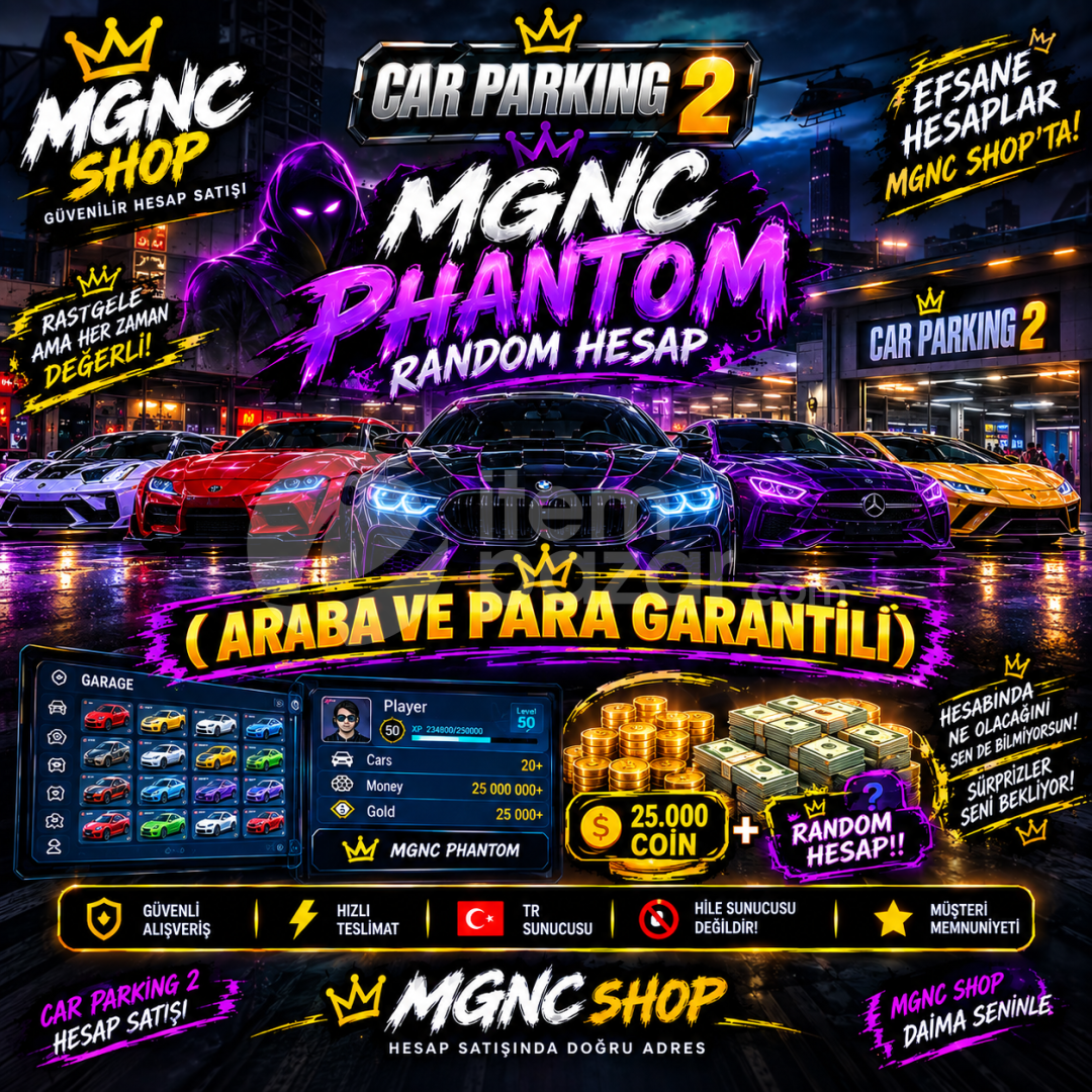 CPM2 PHANTOM RANDOM HESAP ARABA PARA COIN 
