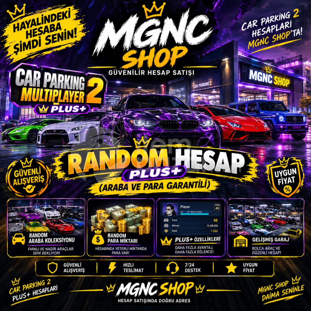 CPM2 PLUS+ RANDOM HESAP ARABA VE PARA GARANTİLİ