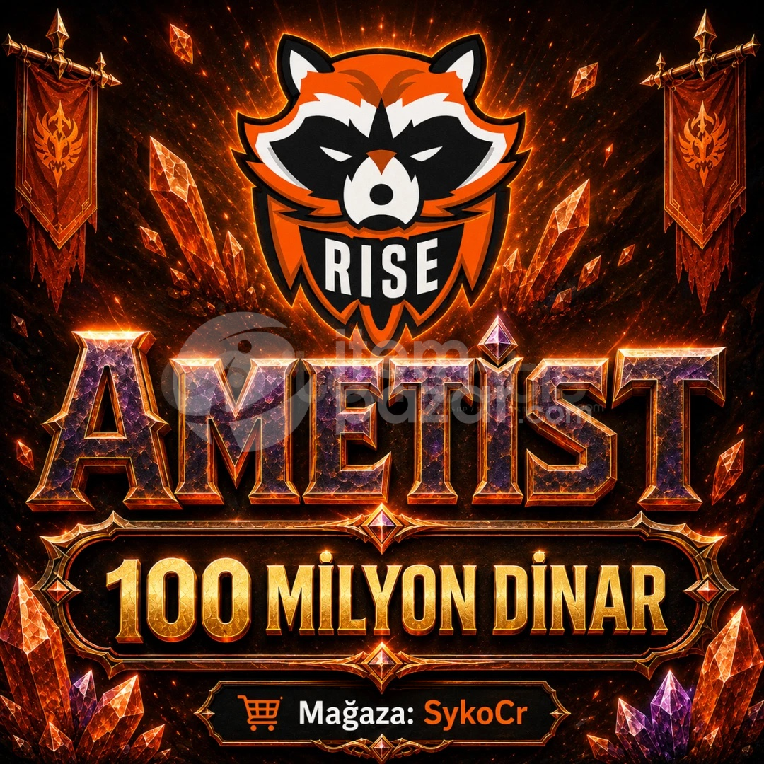 CRAFTRİSE AMETİST 100MİLYON DİNAR