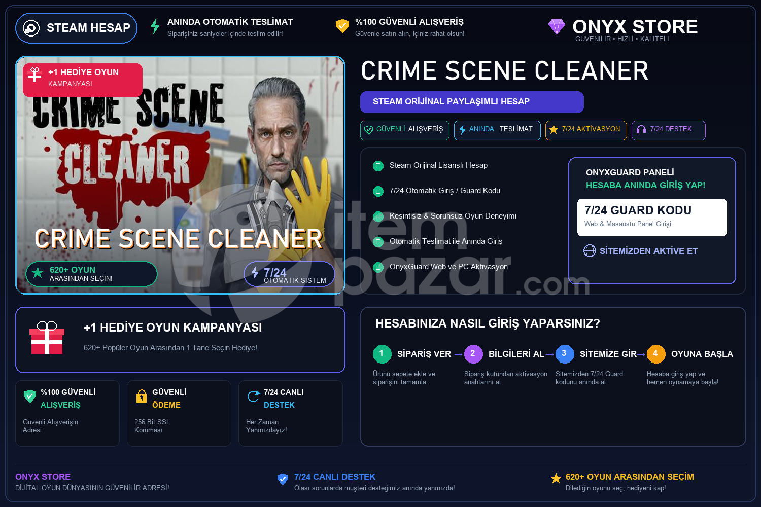 Crime Scene Cleaner Garantili + Hediye
