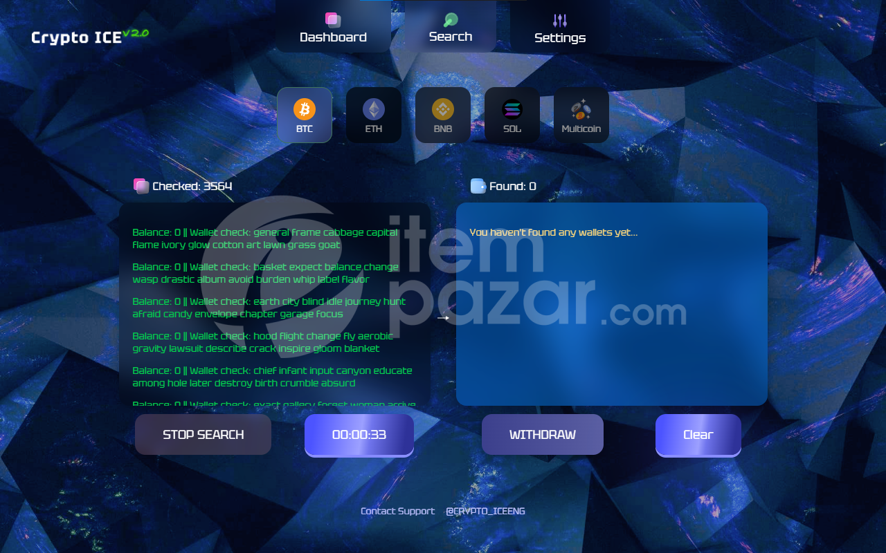 Crypto İce V2.0 (PC) keyli